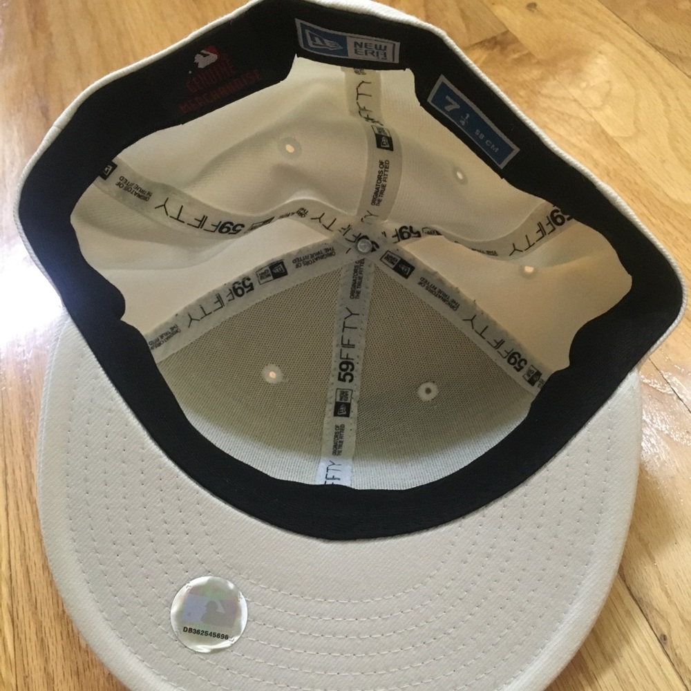 New Era New York Yankees White Hate w/USA Flag - Picture 4 of 5